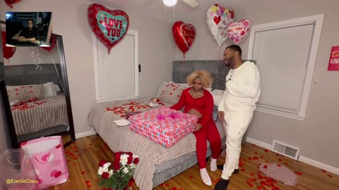 Donn & Decia SURPRISING MY FIANCÉ FOR VALENTINE’S DAY!! 💝 REACTION