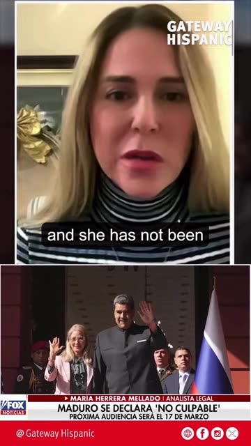 María Herrera sobre la posibilidad de 1 Libertad Bajo Fianza a Maduro y el papel de Cilia Flores