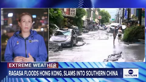Super Typhoon Ragasa slams China's southern coast, causing widespread power outages