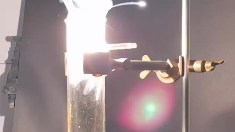 Magnesium Burns Bright in Oxygen #Chemistry #Science