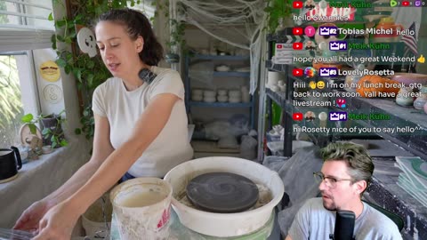 Live 🔴 Episode 153 Swan City Ceramics 🦢 Pottery Livestream