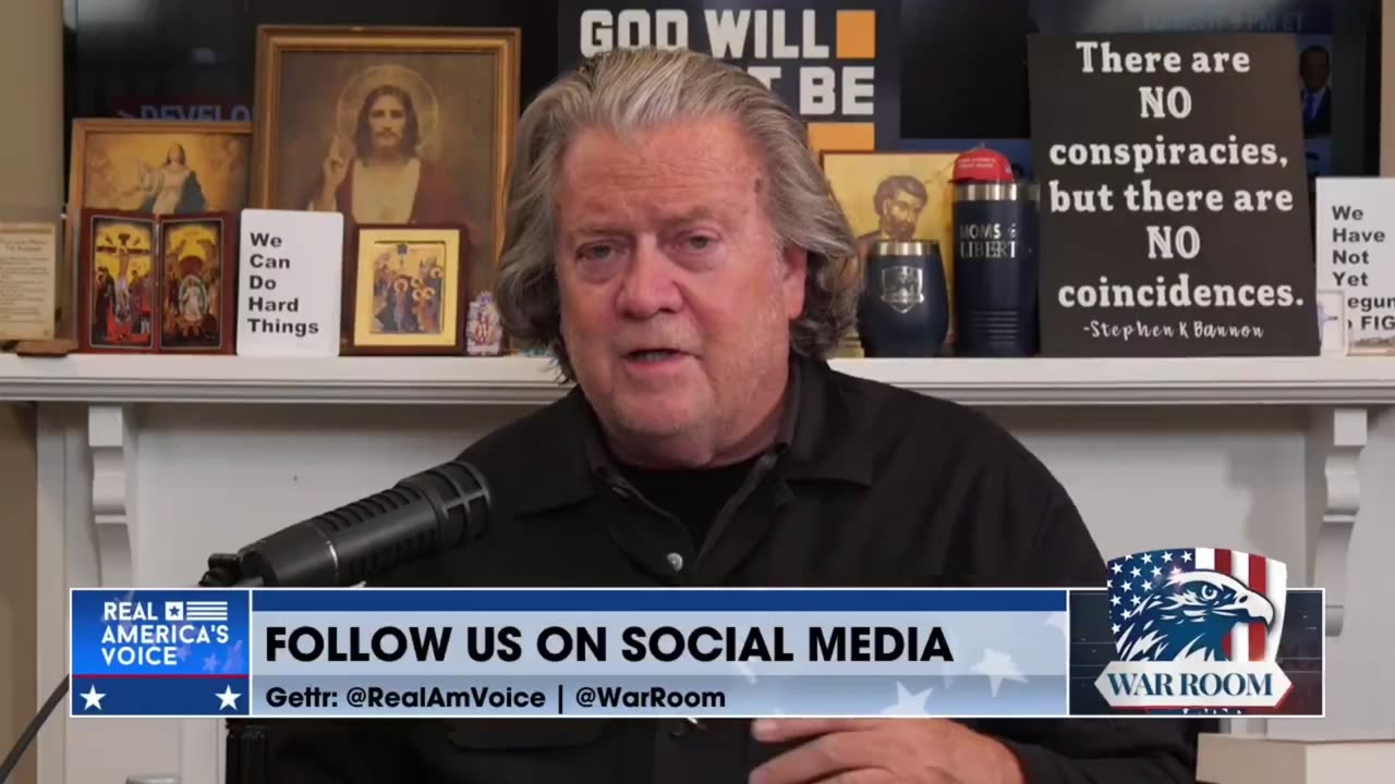 Bannon: All Enemies Foreign And Domestic, We've Got A Couple 3 Foreign But ...