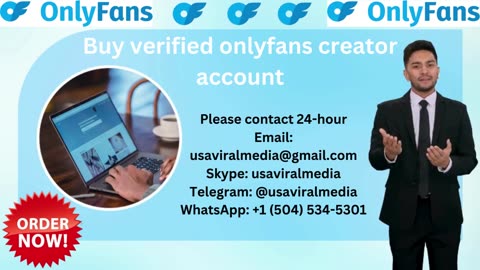 Buy verified onlyfans creator account