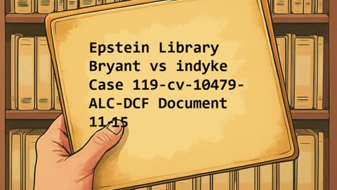 Epstein Library Bryant vs indyke Case 119-cv-10479-ALC-DCF Document 11-15