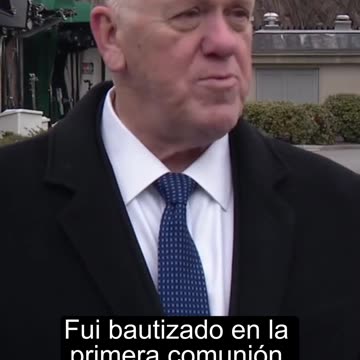 Tom Homan: "I have some harsh words for the Pope"