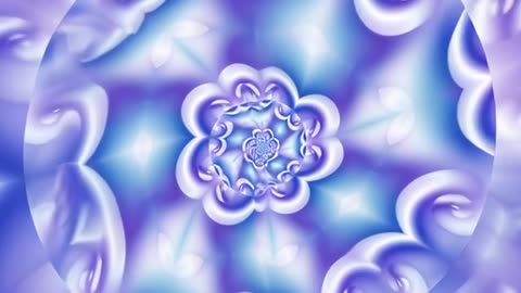 Blue Purple and White Spiral Visual