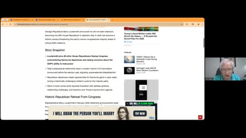 TvNI = Truth vs. NEW$ INC. 2nd hour, Feb. 9, 2026 Epstein and Kirk, & Massie