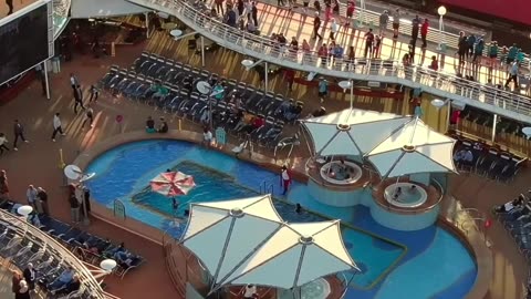 Cruise Dinner Turns to CHAOS After Sudden Tilt!