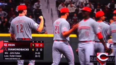 MLB The Show: Cincinnati Reds vs Arizona Diamondbacks (S8 G5)