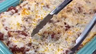 Incredible: Viral TikTok Spaghetti ❤️ #viralspaghetti #recipes