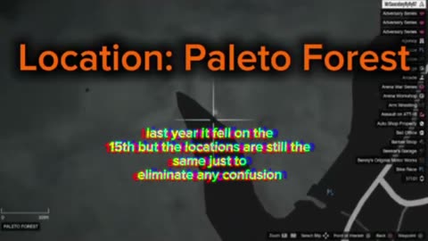 (Day #1 and Day #13 Location) October 14th and October 26th 2025 UFO Location in GTA Online!