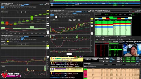 LIVE Day Trading the Stock Market
