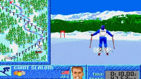Mega Drive Longplay 475 Winter Challenge