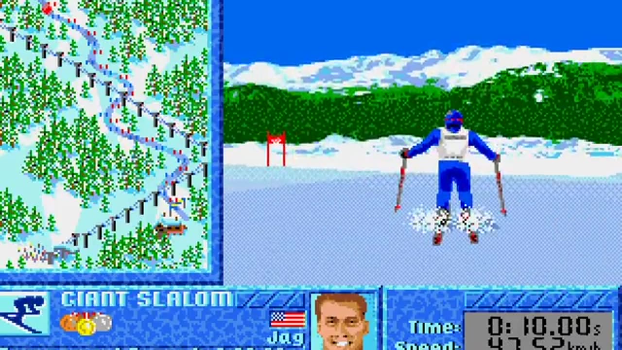 Mega Drive Longplay 475 Winter Challenge