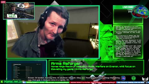 Norse Ninja Recon in Beautiful Ghost Warfare on Everon, whit focus on Elevating my game | Arma ReForger