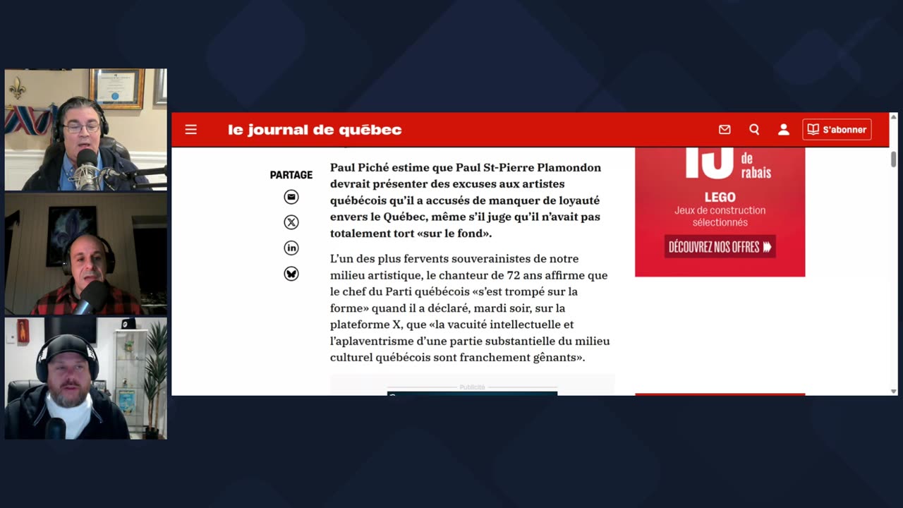 En direct sur RadioInfoCite.com