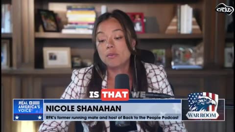 Nicole Shanahan delivers a pressing wake-up call on War Room