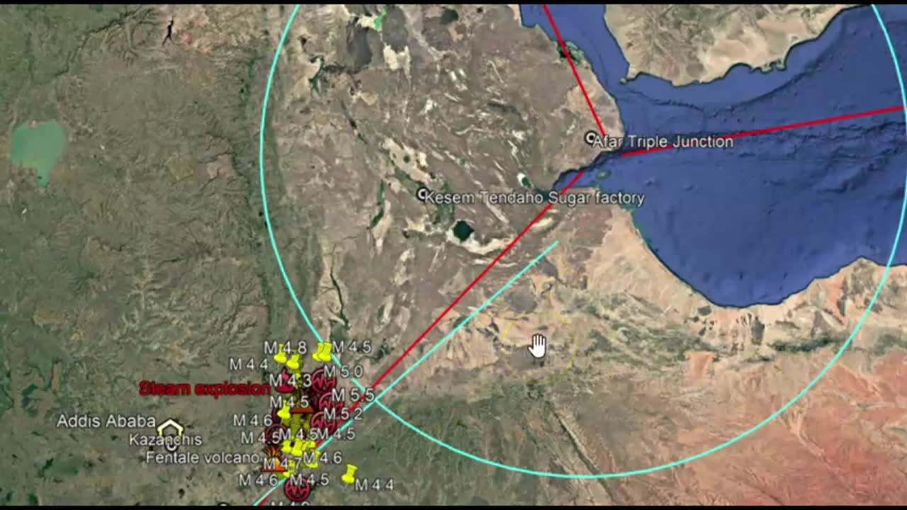 Greeley News-Ethiopia Volcanic Hydrothermal Eruption's and Development Of 15 Minute Cities