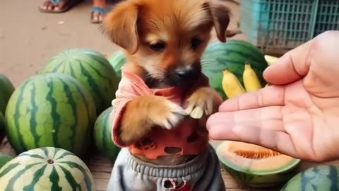 The poor puppy was made fun of by his friends because he did not have good clothes