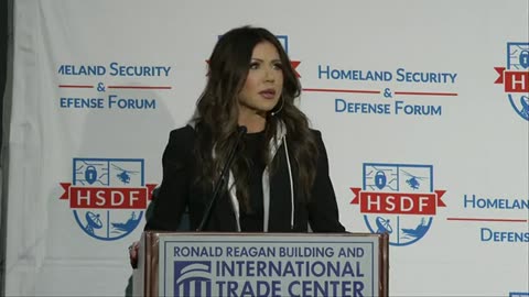 Kristi Noem delivers keynote at Homeland Security and Defense Forum Border Security Symposium