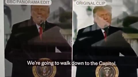 The BBC's Deceitful Edit of President Trump's J6 "Save America" Speech