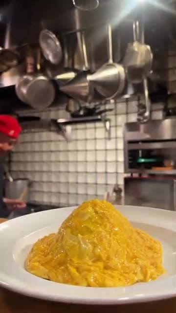 Perfect Omurice 🤤 Japanese Street Food That Melts in Your Mouth!