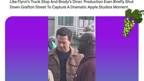 Mark Wahlberg Filmed “Weekend Warriors” In Shrewsbury, Even Briefly Closing Grafton Street.