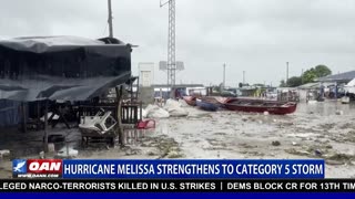 Hurricane Melissa strengthens to a rare Category 5