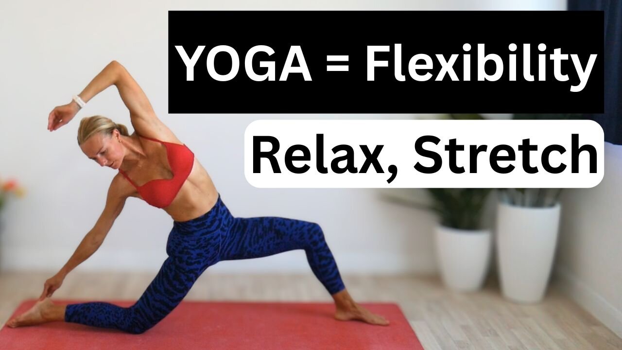 Yoga for Flexibility & Mobility, 10Min RELAX & STRETCH, Shoulder & Neck Release, Sporty KASSIA