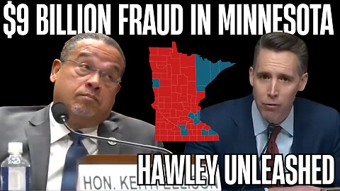 Josh Hawley DESTROYS Keith Ellison in Explosive $9B Fraud Showdown
