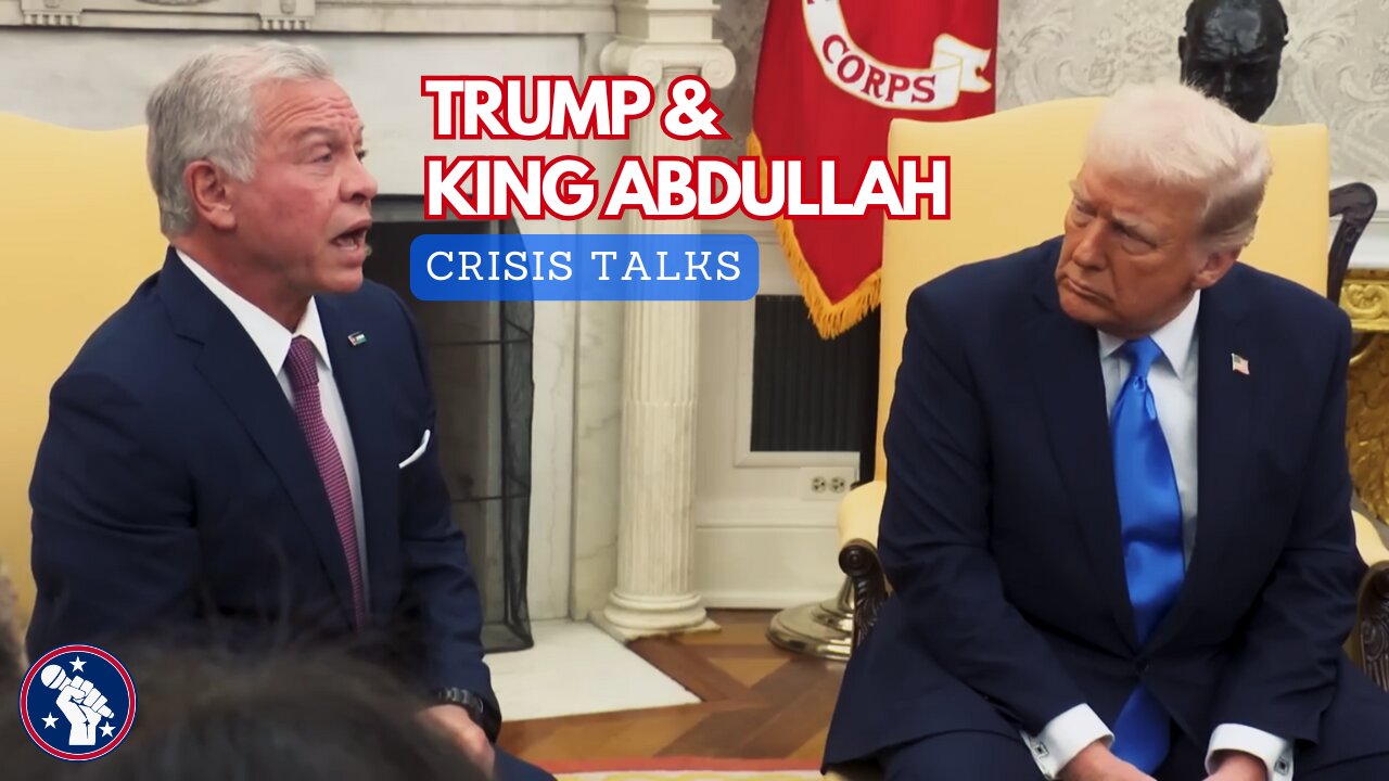 Trump and King Abdullah Discuss Gaza Crisis and U.S.-Jordan Relations