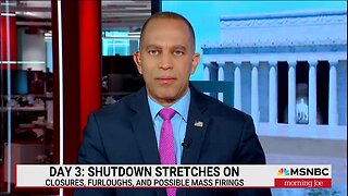 Hakeem Jeffries Claims Health Care for Illegals Is Part of ‘the Republican Disinformation Machine’