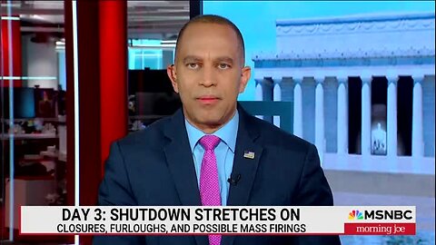 Hakeem Jeffries Claims Health Care for Illegals Is Part of ‘the Republican Disinformation Machine’