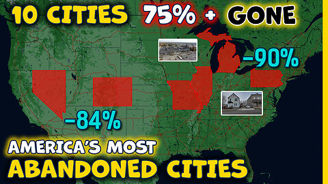 These 10 U.S. Cities Have Lost Over 75% of Their Population
