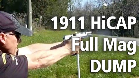 Full Mag Test of Accuracy X - 1911 HiCAP Custom