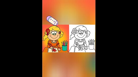 Do you want to keep your kids busy this autumn?✍️🏻🍂🍁 #gitte #gittetv #colouring #autumncolouring
