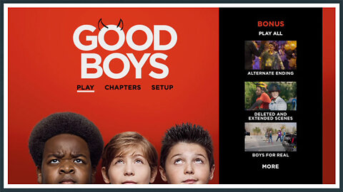 Good Boys - DVD Menu