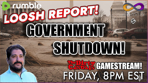 Loosh Report with Andrew Bartzis - Government Shutdown! (Oct 3rd, 2025)