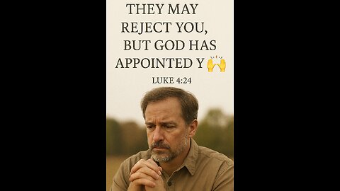 “They May Reject You, But God Has Appointed You 🙌🔥”