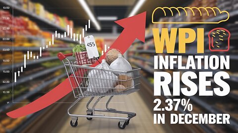 "WPI inflation rises to 2.37% in December on higher food prices📈💰"