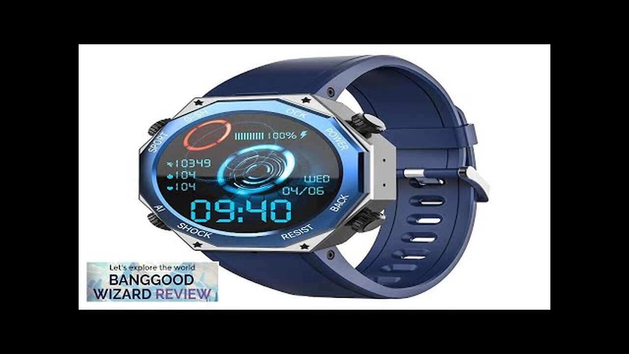 Rogbid Tank M1 5ATM Waterproof Swimming Hifi Bluetooth Call Heart Rate Blood Review