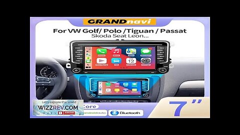 GRANDnavi Android13 Car Radio GPS For VW Volkswagen Skoda Octavia Golf 5 Review