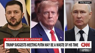 Trump says meeting with Putin could be waste of time as Russia steps up attacks in Ukraine