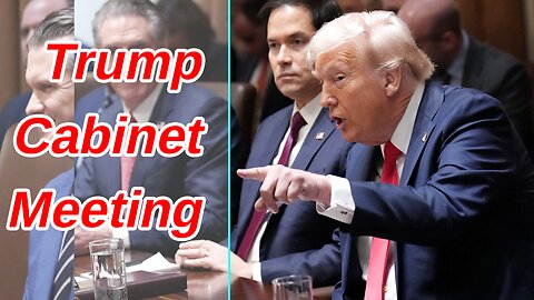 Trump Cabinet Meeting: President Trump hosts meeting with Elon Musk, DOGE