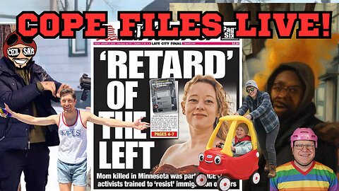 Cope Files Live - Liberal White Woman To The Rescue! The Downfall Of The West.