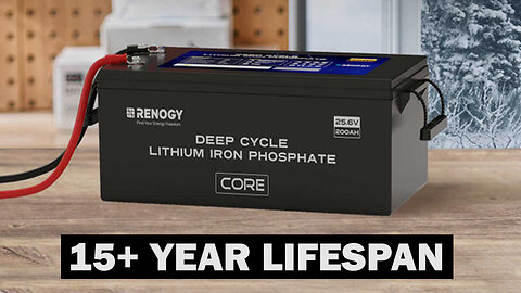 RENOGY 24V 200Ah Core Series Deep Cycle Lithium Iron Phosphate LFP Battery Review - Fully Explained