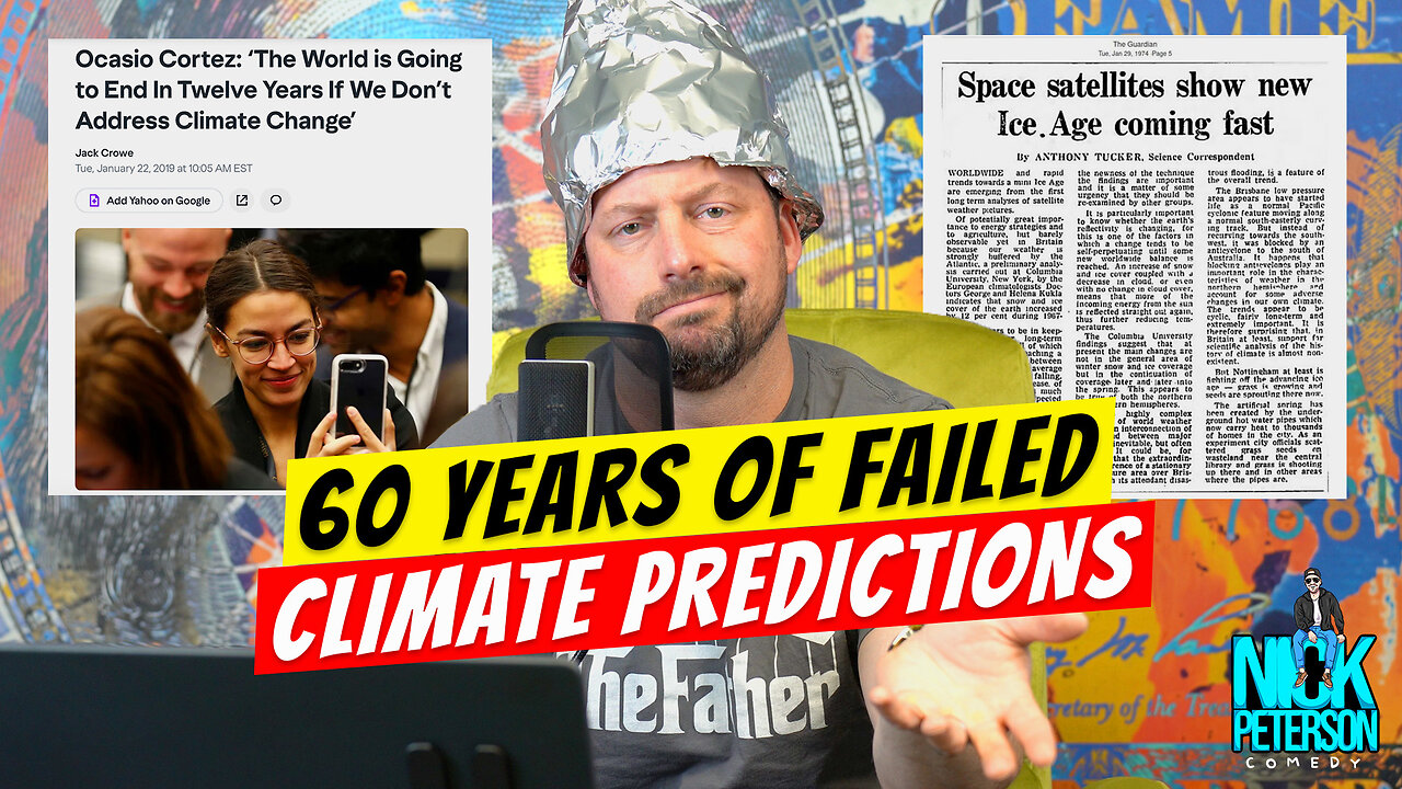 60 Years Of Failed Climate Predictions