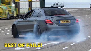 Cars Leaving Carmeet - BEST OF, FAILS, CLOSE CALLS, WINS, CRAZY MOMENTS, POLICE & MORE....