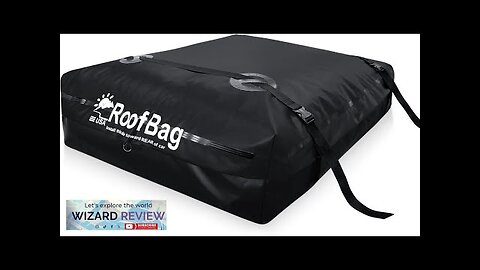 17 Cu Ft RoofBag Rooftop Cargo Carrier Waterproof Roof Cargo Carrier Review