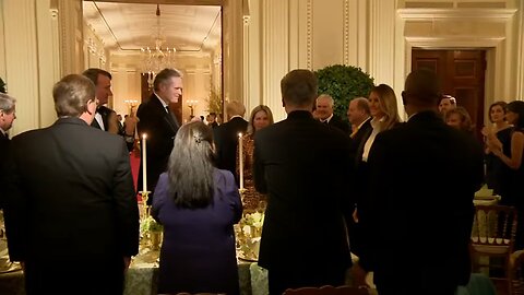 President Trump and first lady host National Governors Association dinner